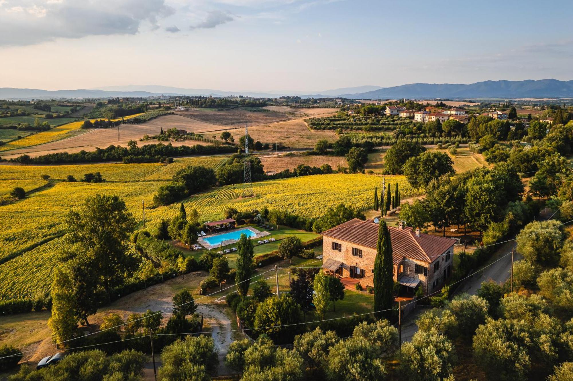 Villa Le Belle Giornate Фояно дела Киана Екстериор снимка